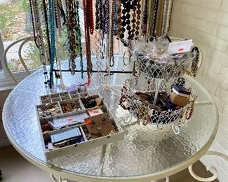 Lots of costume jewelry!