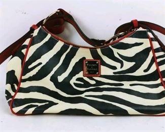 Dooney & Bourke  zebra print handbag  no flaws
$60
Bin#8