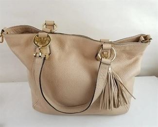 Michal Kors cream leather brand new without tags missing extra handle no flaws with authenticity $100
Bin#7