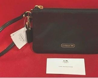 Coach wristlet brand new with tags $45
Box#27
