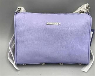 Rebecca Minkoff lilac leather handbag brand new with tags $60
Box#27