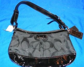 Coach handbag black medium size brand new with tags $100
Bin#1