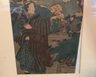 Toyokuni III Utagawa Kunisda Chinese Print 