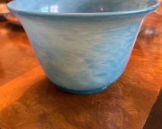 Blue Venetian Bowl