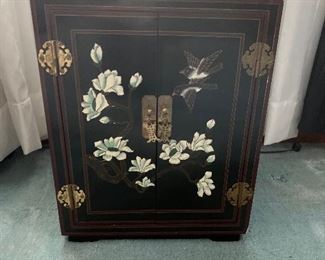 Mother of Pearl Detailed Night Stand