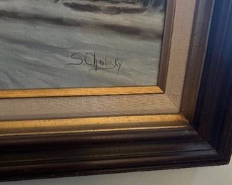 Art Signed Stanislav Chimilinsky