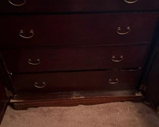 Drawers inside of Cabinet