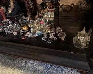 Loads of Crystal Figurines