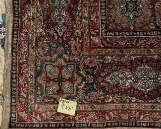 Silk Carpet 9’ x 6’