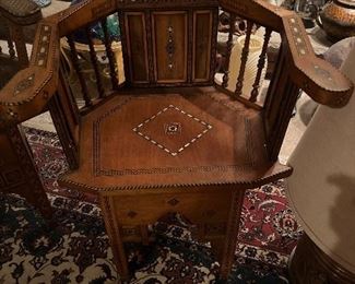 One of four chairs