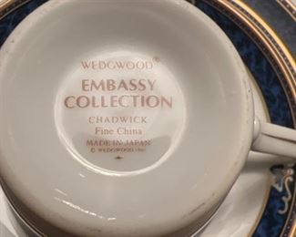 Wedgwood Embassy Collection Chadwick Fine Chian