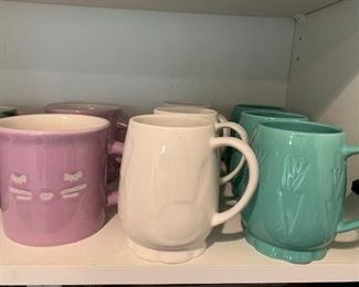 many cute mug sets
