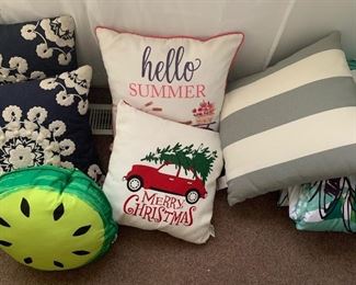 We have pillows for every holiday.