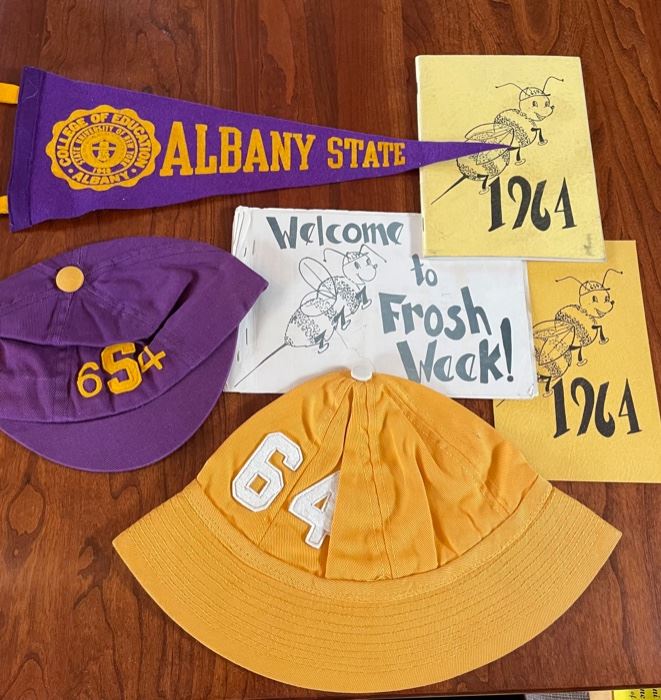 Vintage UAlbany memorabilia 