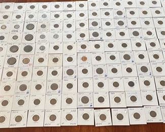 Large coin collection, variety of US and foreign  