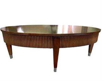 Lot 005-a
Ethan Allen Home Interiors Oval Cocktail Table