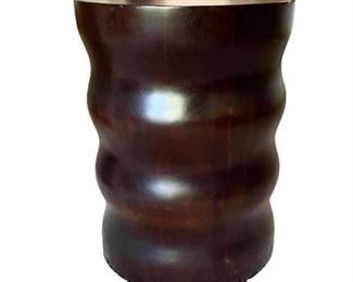 Lot 006-a
Dark Wood Modernist Side Table