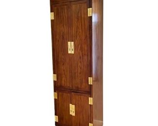 Lot 030
Henredon "Scene One", Collection Campaign Style Armoire