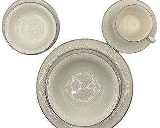 Lot 122-
Noritake "Affection" Seven Piece China Service For Four (4)