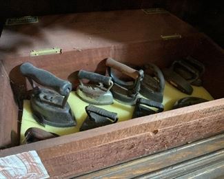 Antique iron collection 