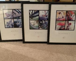 Firestone, Higgins bicycle framed advertising 