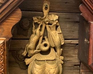 Antique match holder