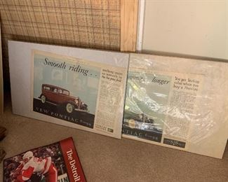 Vintage automotive ads 