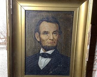 Early advertising piece for the "Lincoln Watch"