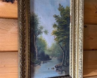 River scene art