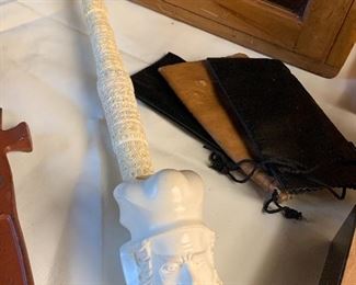 Antique hand carved pipe 