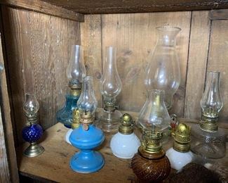 Miniature oil lamps