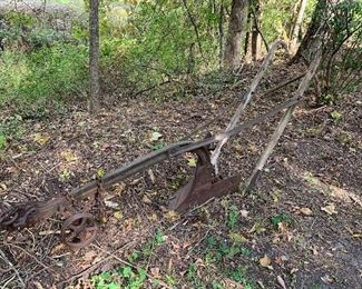 Antique plow
