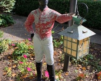 1950's lawn jockey 