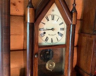 Antique steeple clock 