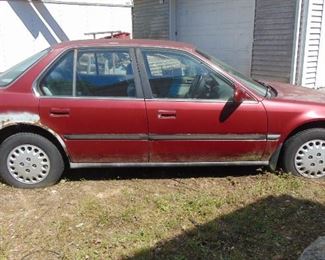 92 honda passenger side