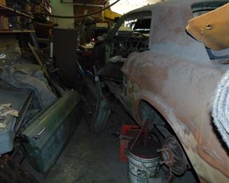 67 ford mustang side