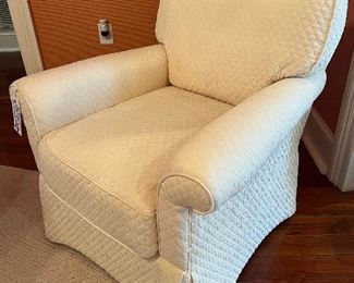 Custom Upholstered Lee Industries Club Chair - $200