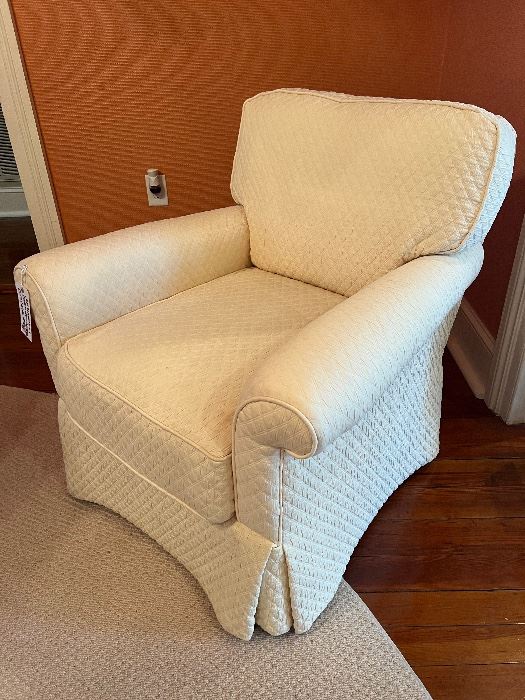 Custom Upholstered Lee Industries Club Chair - $200