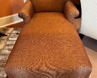 Custom Upholstered Lee Industries Petite Chaise Lounge - $250