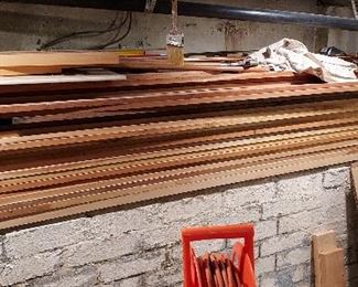 Basement:  Lumber---Lots of it.