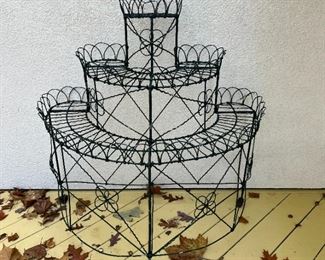 Wrought Iron Rack