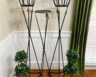 Wrought Iron Plant Stands