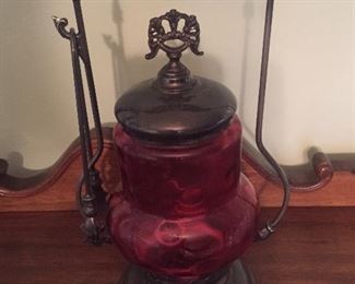 Antique pickle castor.