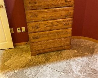 Item 12.                                                                                                  
Light brown wooden dresser

$75 