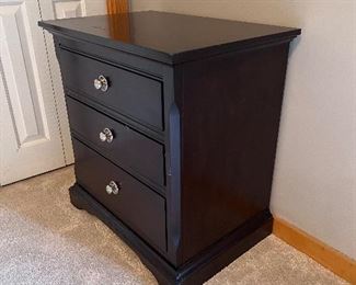 Item 28.                                                                                          
Wooden end table.                                                                               27" length x 18 1/2" wide x 28 1/2" height
$20