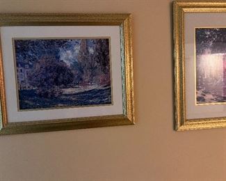 Item 32.

3 piece painting set with golden colored frames 

$25 for set of 3 paintings ($10 for 1 painting)