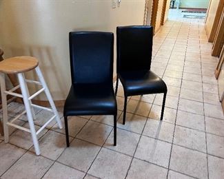 2 black chairs

$15
