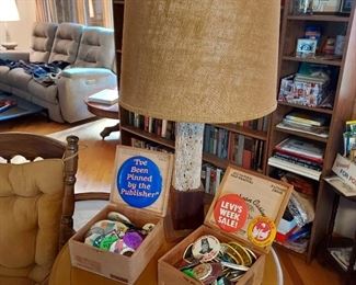 Buttons and pinbacks