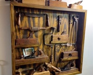 Antique Tool Cabinet