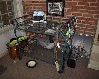 Forshaw Furniture Winston Utility/Bar Cart - Like New!